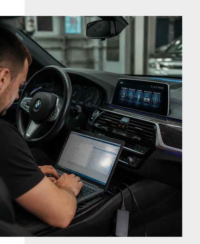 Русификация мультимедиа BMW для авто под ключ в Шебекине