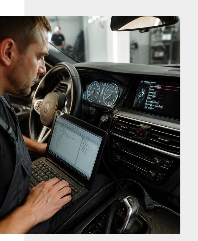 Русификация приборной панели BMW для авто в Шебекине от компании