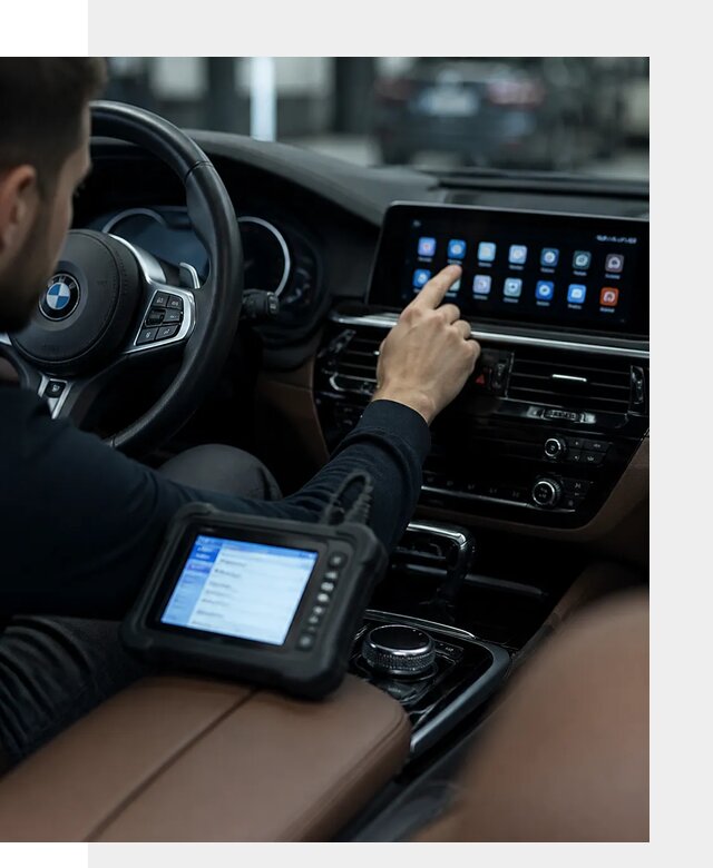 Установка приложений и мультимедиа сервисов BMW в Шебекине