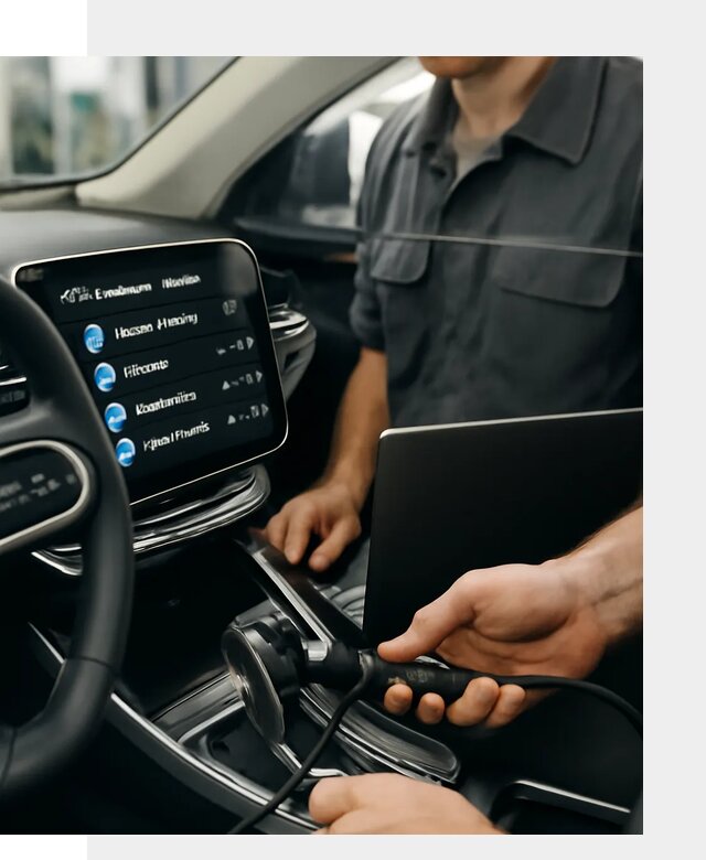 Установка приложений Geely для мультимедиа автомобиля в Шебекине