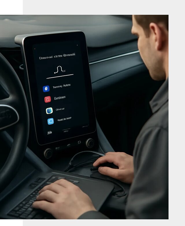 Установка приложений Lynk Co на автомобиль в Шебекине