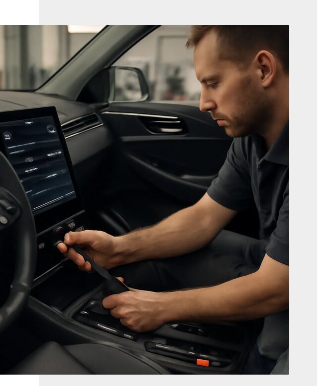 Восстановление автомобиля после русификации в Шебекине