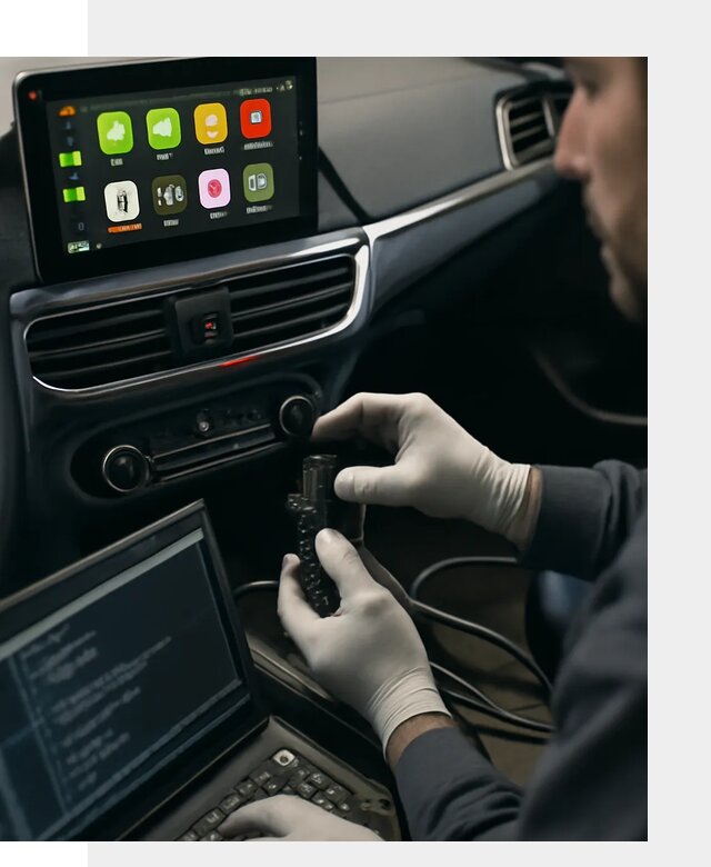 Активация Apple CarPlay в Шебекине для штатной мультимедиа