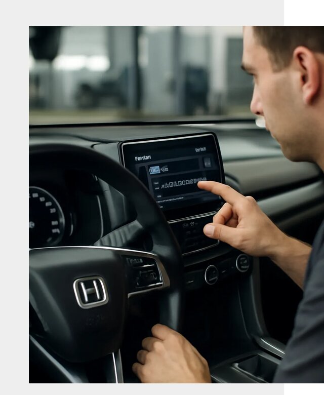 Русификация панели приборов Honda в Шебекине по цене 5091 ФастМобиль-Шбк