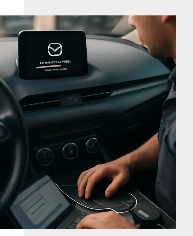 Установка приложений Mazda на мультимедийную систему в Шебекине